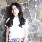 Thai petty girl selfie