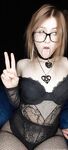 Evie Corpsethot Nerd Trans Female Harecore OnlyFans Leaked Porn Album