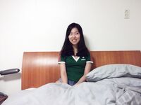 Asian Amateur horny girl naked body small tits