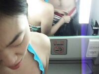 Asian Amateur horny girl naked body small tits