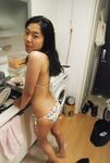 Asian Amateur horny girl naked body small tits