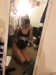 Amanda S Leaked Amateur Slim Athlete Showing Boobs and Topless Selfie