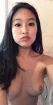 Chinese Asian Amateur Babe Long Hair Leaked Selfie Pose Naked with Shaved Pussy