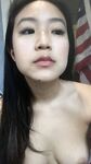 Chinese Asian Amateur Babe Long Hair Leaked Selfie Pose Naked with Shaved Pussy