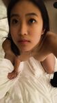 Chinese Asian Amateur Babe Long Hair Leaked Selfie Pose Naked with Shaved Pussy