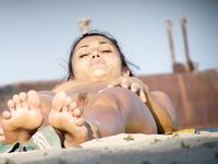 Nudist Girl Showing Pussy and Boobs 9