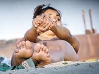 Nudist Girl Showing Pussy and Boobs 9