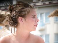 Hot Nudist Girl Topless Showing Boobs 1