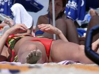 Hot Nudist Girl Topless Showing Boobs 3