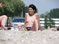 Hot Nudist Girl Topless Showing Boobs 3