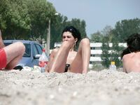 Hot Nudist Girl Topless Showing Boobs 3