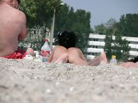 Hot Nudist Girl Topless Showing Boobs 3