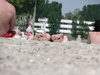 Hot Nudist Girl Topless Showing Boobs 4