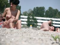 Hot Nudist Girl Topless Showing Boobs 4