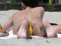 Hot Nudist Girl Topless Showing Boobs 10