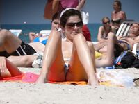 Hot Nudist Girl Topless Showing Boobs 15