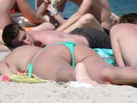 Hot Nudist Girl Topless Showing Boobs 15