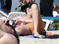 Hot Nudist Girl Topless Showing Boobs 15