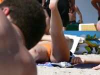 Hot Nudist Girl Topless Showing Boobs 15