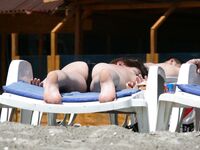 Hot Nudist Girl Topless Showing Boobs 20.