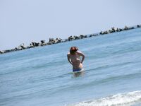 Hot Nudist Girl Topless Showing Boobs 20.