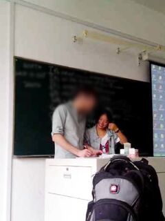 Teacher take Chinese Amateur lash girl and teach how to fuck in his home