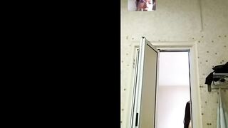 Korean Asian Amateur Facetime with Boyfriend, Caught Shower Naked 5-15