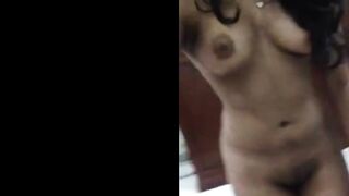 Indian Sexy Long Hair Girl with Big Tits Amateur Selfie  5-22