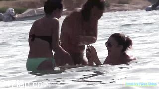 Hot Topless Girls in Spy Beach Showing Boobs 12