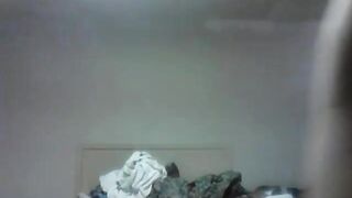 White Tattoo Girl Amateur Fingering and Playing with Toys