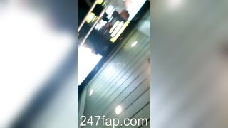 Low Angle Peeping Voyeur with Face Chinese Upskirt Young Girl 78x