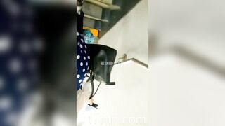 Panty Voyeur Upskirt with Face Young Amateur Chinese Asian Girl in Public 136