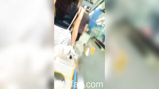 Low Angle Peeping Voyeur with Face Chinese Upskirt Young Girl 165