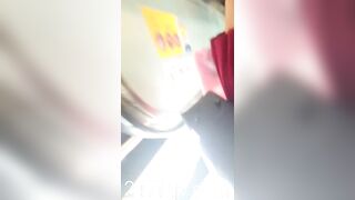 Mini Skirt Spy Voyeur with Face Chinese Young Girl 167