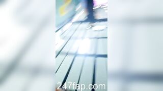 Panty Voyeur Upskirt with Face Young Amateur Chinese Asian Girl in Public 182