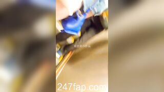 Under Skirt Record Voyeur with Face Young Amateur Chinese Asian Girl in Public 193x