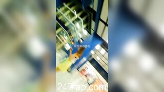 Mini Skirt Spy Voyeur with Face Chinese Young Girl 216