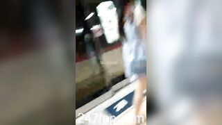 Under Skirt Record Voyeur with Face Young Amateur Chinese Asian Girl in Public 220x