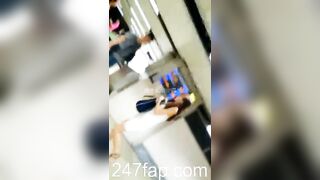 Panty Voyeur Upskirt with Face Young Amateur Chinese Asian Girl in Public 231