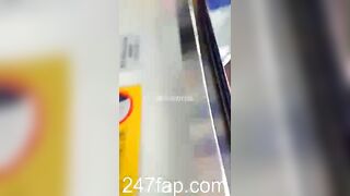Under Skirt Record Voyeur with Face Young Amateur Chinese Asian Girl in Public 241