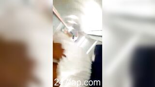 Panty Under Short Skirt Voyeur with Face Young Amateur Chinese Asian Girl 244x