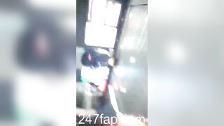 Panty Voyeur Upskirt with Face Young Amateur Chinese Asian Girl in Public 246