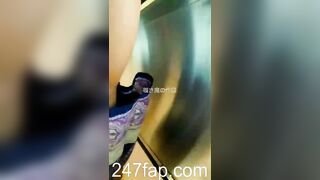 Panty Under Short Skirt Voyeur with Face Young Amateur Chinese Asian Girl 256