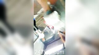 Under Skirt Record Voyeur with Face Young Amateur Chinese Asian Girl in Public 281