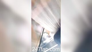 Under Skirt Record Voyeur with Face Young Amateur Chinese Asian Girl in Public 281