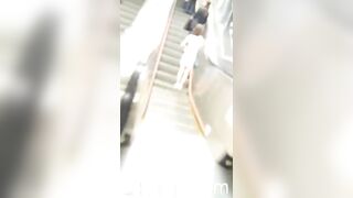 Under Skirt Record Voyeur with Face Young Amateur Chinese Asian Girl in Public 282