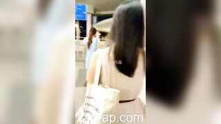 Under Skirt Record Voyeur with Face Young Amateur Chinese Asian Girl in Public 301
