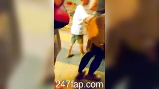 Mini Skirt Spy Voyeur with Face Young Amateur Chinese Asian Girl 313