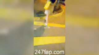 Under Skirt Record Voyeur with Face Young Amateur Chinese Asian Girl in Public 319