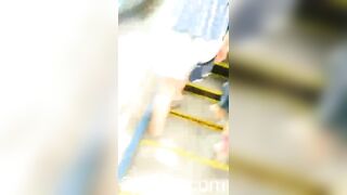 Mini Skirt Spy Voyeur with Face Young Amateur Chinese Asian Girl 322x